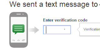 enter mobile number to begin the 2 step verification security
