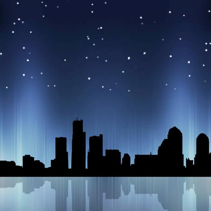 City Night Sky Wallpaper Engine