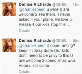Crazy Days and Nights: Denise Richards Gives Charlie Sheen The Truth