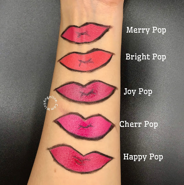 PARTY LIPSTICK SET BY CLINIQUE (REVIEW AND SWATCHES ALL SHADE)