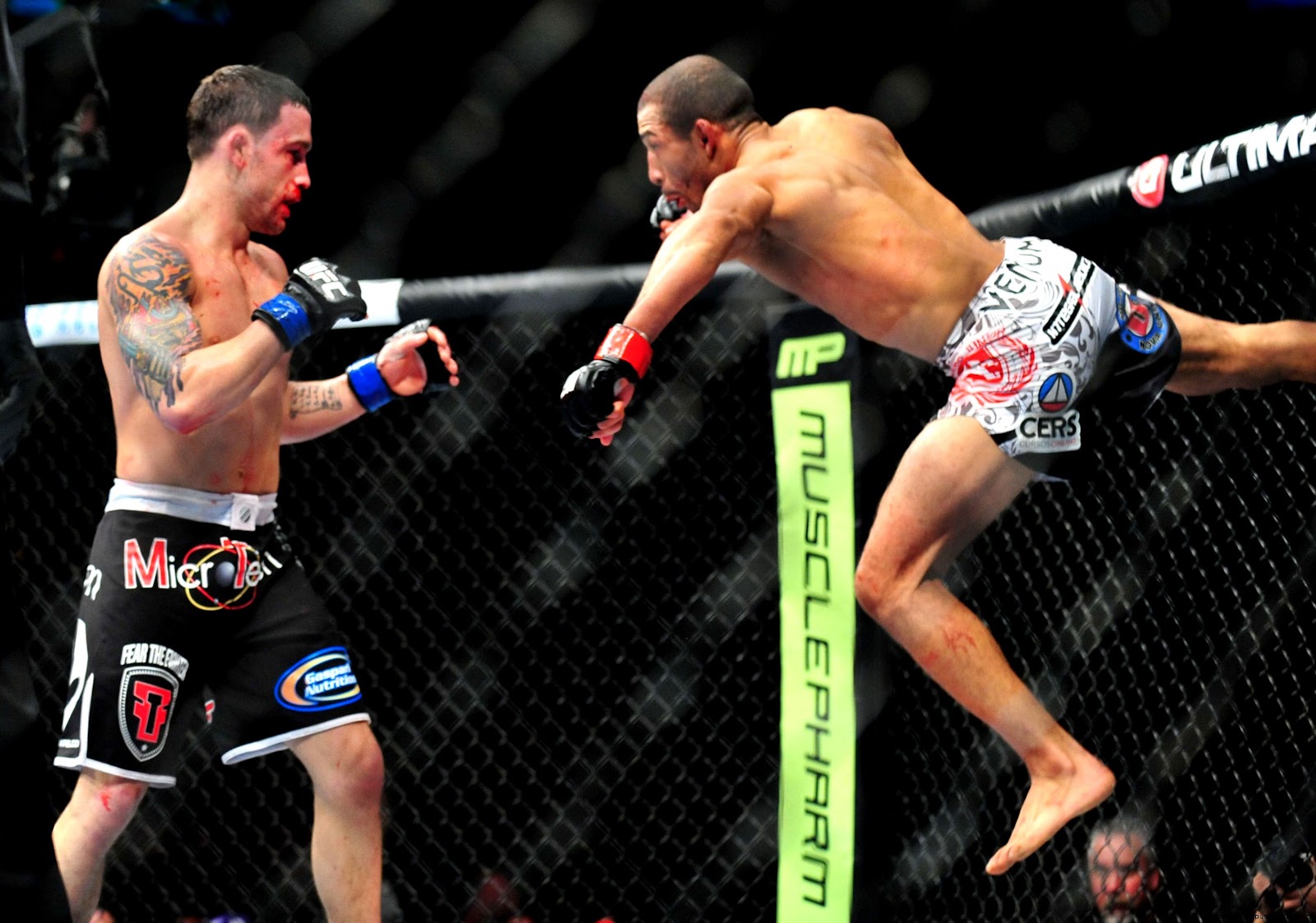 Superman Punch UFC Fighters