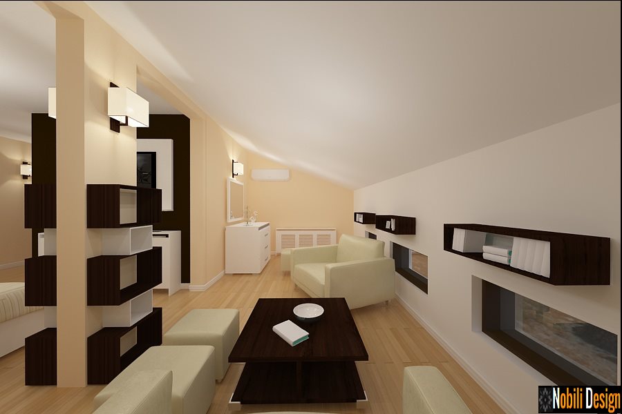 Design interior case vile moderne Harsova - Arhitect / Ameanajari Interioare Harsova