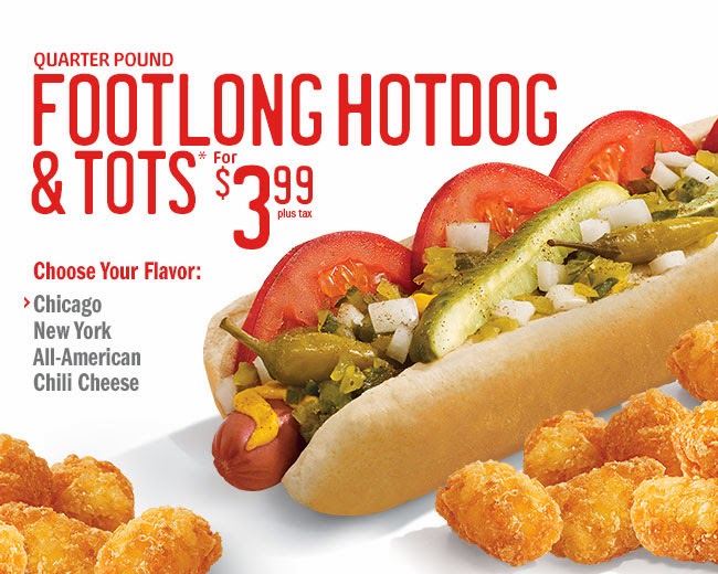 News Sonic Offers 3 99 Footlong Hotdog And Tots Combo