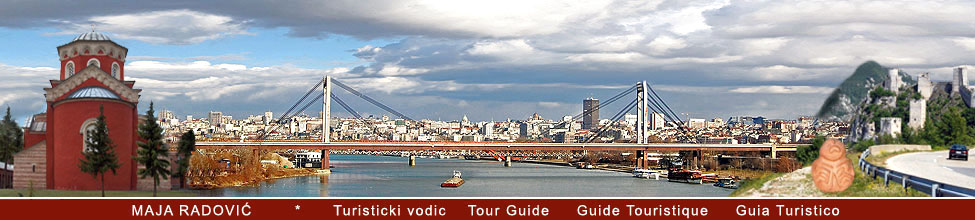 Tour Guide Belgrade, Turisticki vodic Beograd, Guide Touristique, Guia Turistico, Reiseleiter