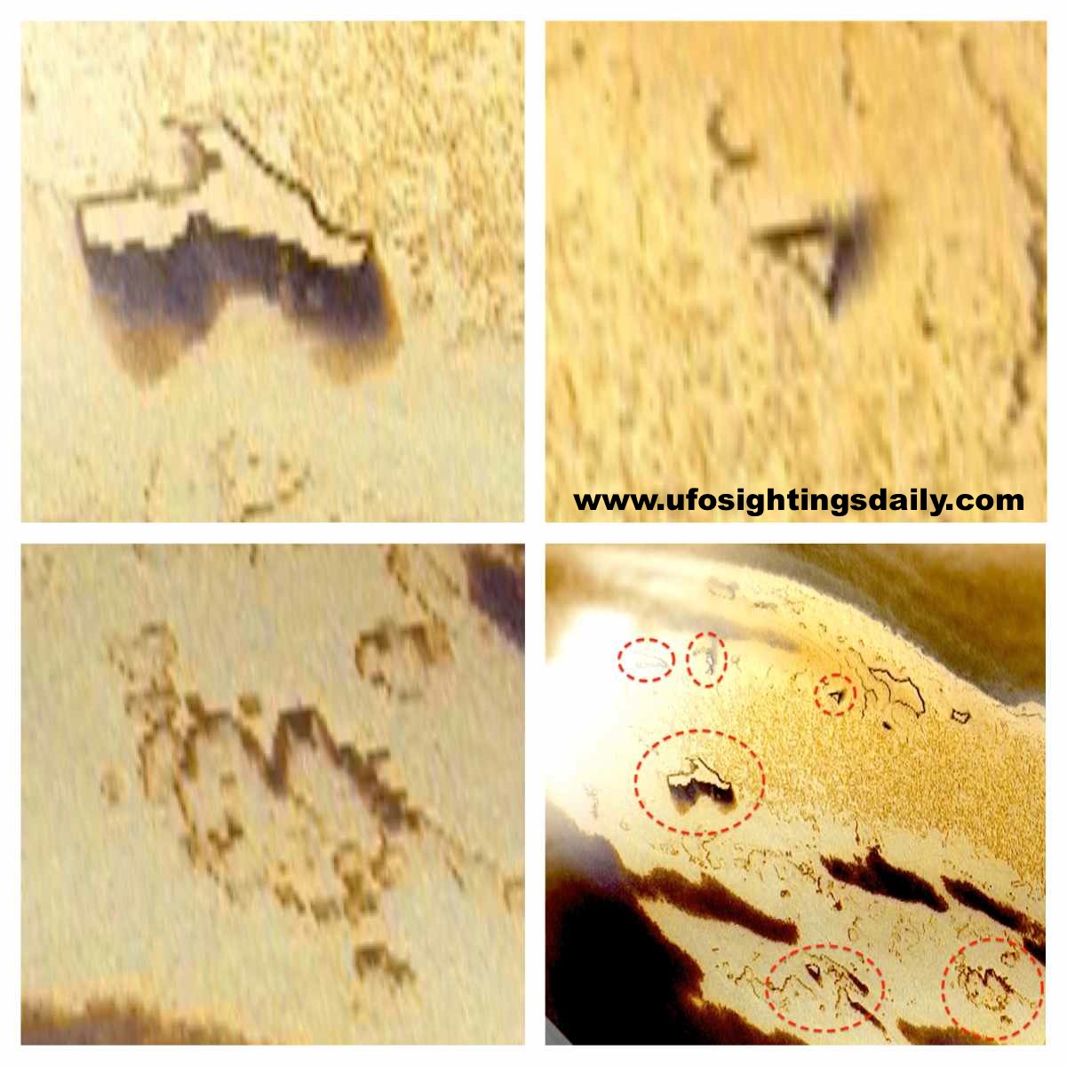 UFO SIGHTINGS DAILY: Alien Base Discovered On Google Mars ...
