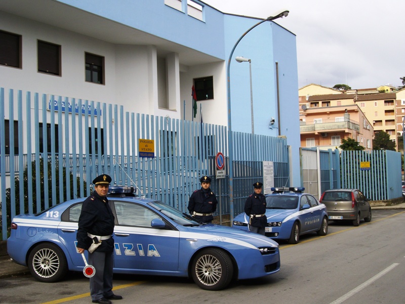 Italian law enforcement monitoring public areas