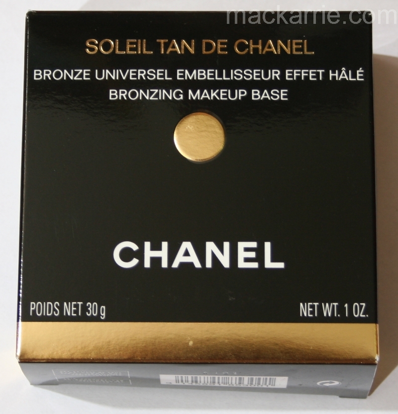 MacKarrie Beauty Style Blog: Chanel Soleil Tan de Chanel Bronze Universel  Review