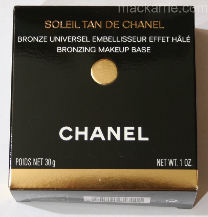 MacKarrie Beauty Style Blog Chanel Soleil Tan de Chanel Bronze