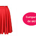 Fusta midi in clos rosie eleganta pentru vara Closet