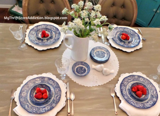 Liberty Blue vintage dishes