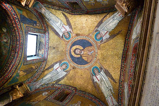 Basilica Santa Prassede Sao Zenao - A técnica dos mosaicos medievais