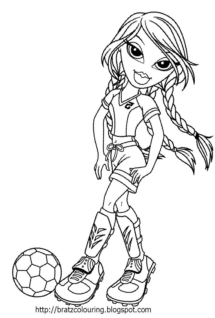 bratz and boots coloring pages - photo #15