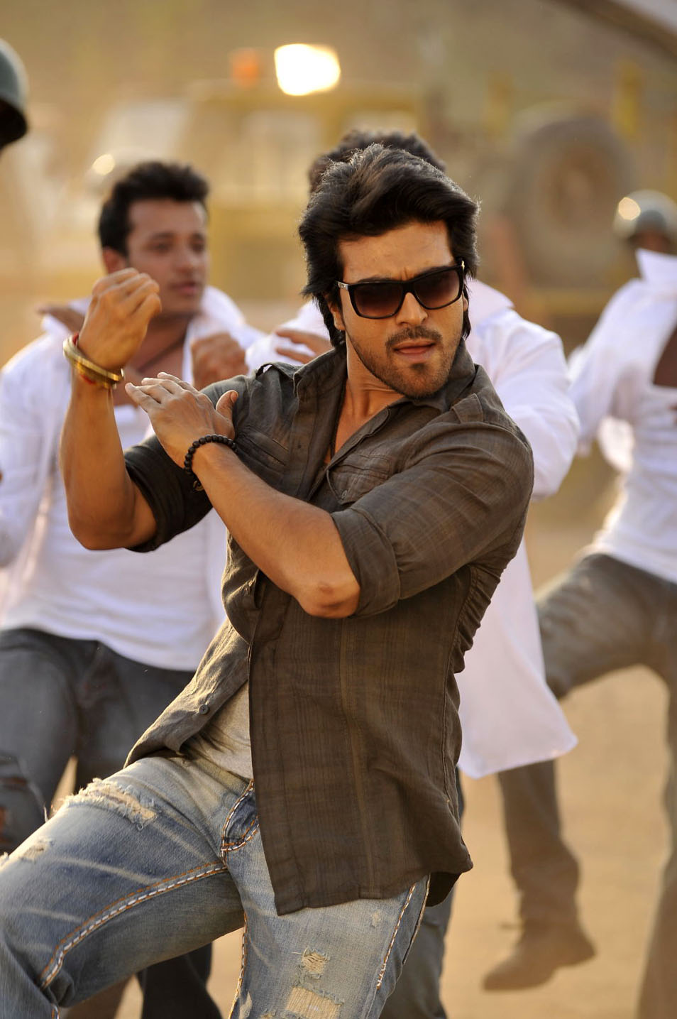 Ram Charan New Stills From Racha