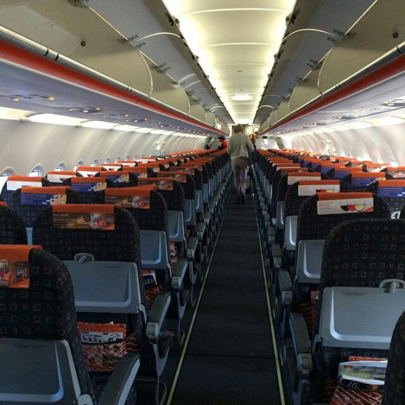 Easyjet A320 Cabin
