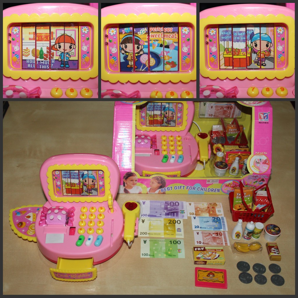 Balqis Toy's For Baby & Kids ♥ New cash register pink with Light