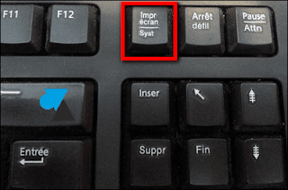كيفية تصوير سطح المكتب عن طريق لوحة المفاتيح