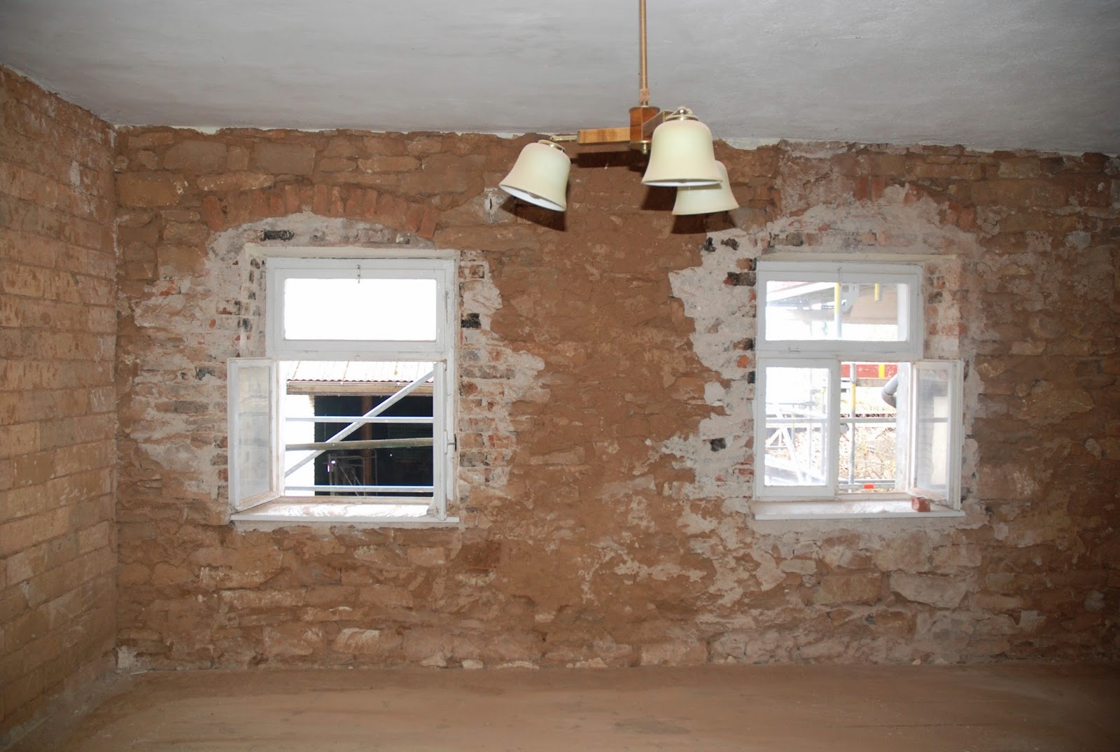 ein Bautagebuch: 8. Putz abklopfen