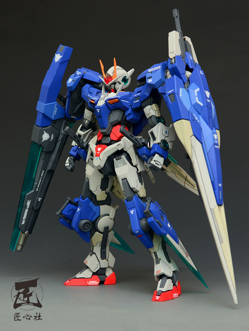 Custom Build: MG 1/100 00 Gundam Sven Sword / G [MSB Conversion]