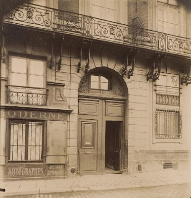 Balcon de l'hôtel d'Argenson 101 rue de Grenelle à Paris