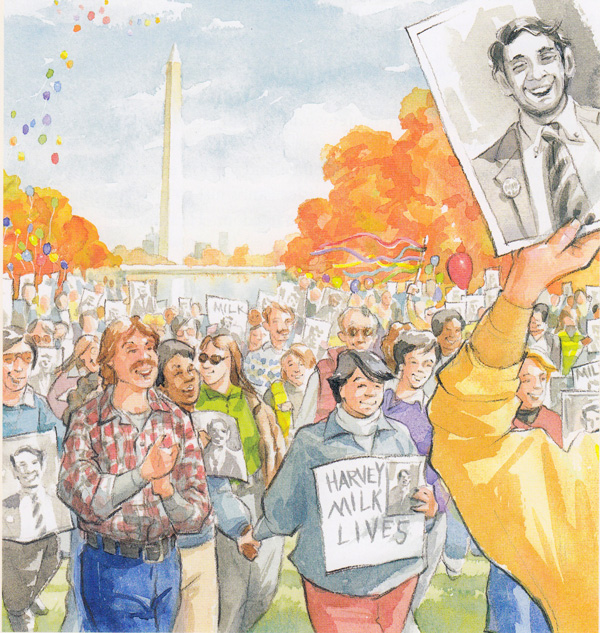 Creative Courage for Young Hearts 15 Emboldening Picture Books Celebrating the Lives of Great Artists, Writers, and Scientists - HARVEY MILK