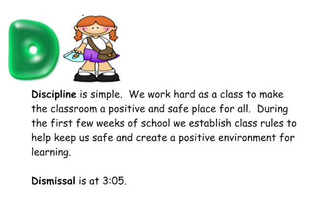 Mrs. Setterholm's Kinder Korner: ABC's of Kindergarten