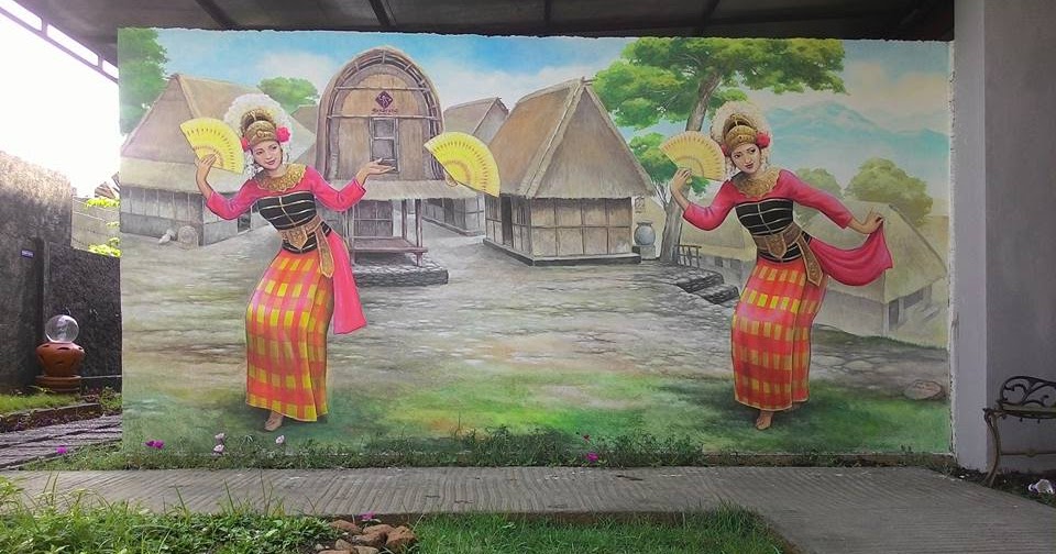Mural Jogja Mural 3D Trick Art at Lombok Jogja Painting