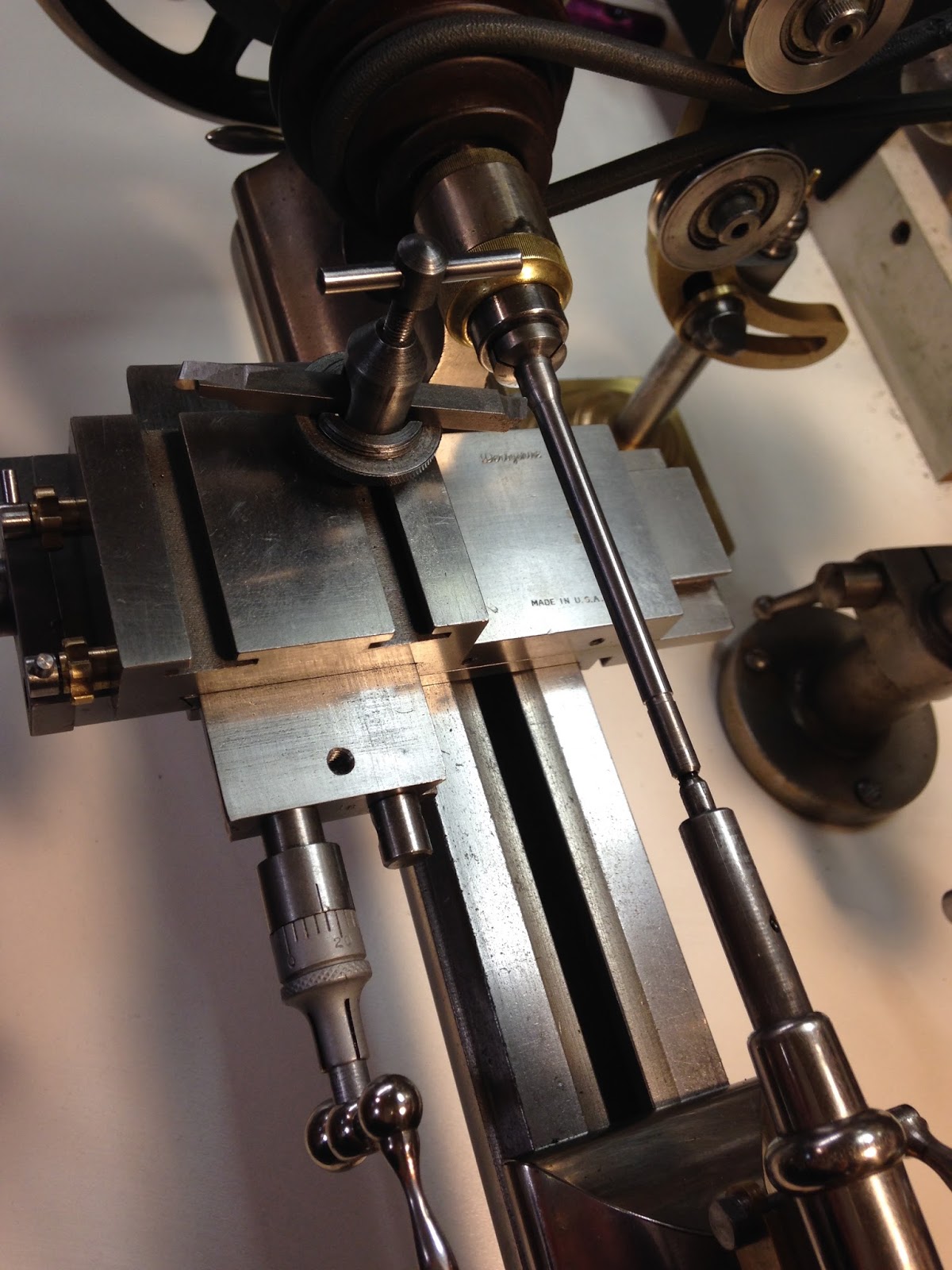 MOWRER WW LATHE TOOLS Internal expanding collet for watchmaker's lathe