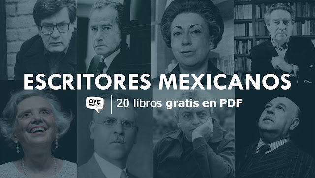 20 libros gratis en PDF sobre escritores mexicanos
