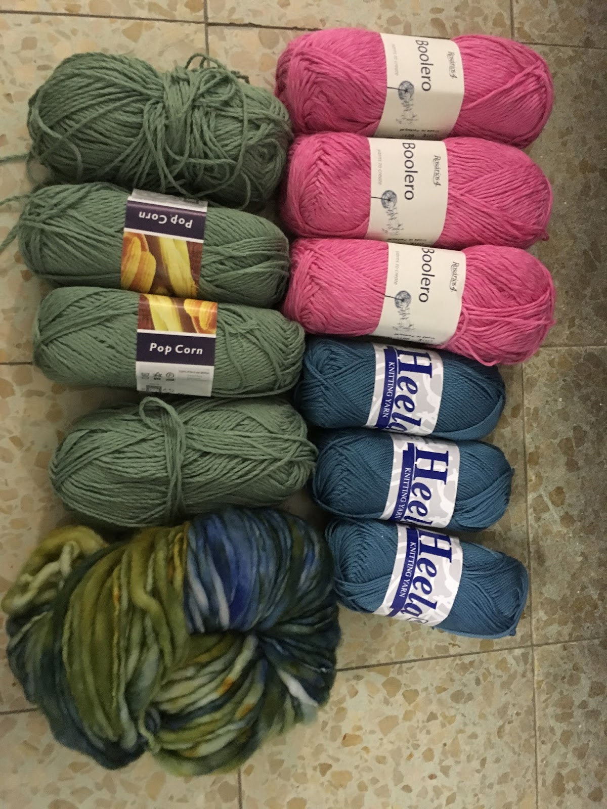 Strikkoman Jerusalem Garnbutikker II / Yarn shops II