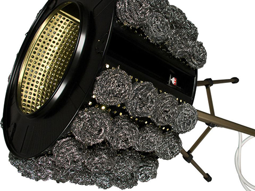 Marzua: Lámparas originales con piezas de lavadoras