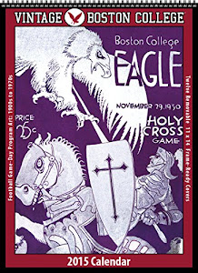 Boston College Eagles 2015 Vintage Football Calendar