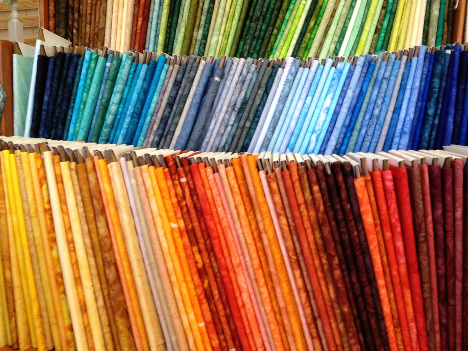 . The entire Hoffman watercolor batik collection!