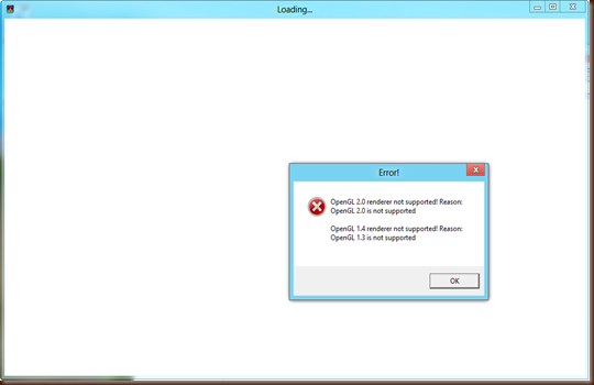 Mengatasi Error OpenGL di Windows 8