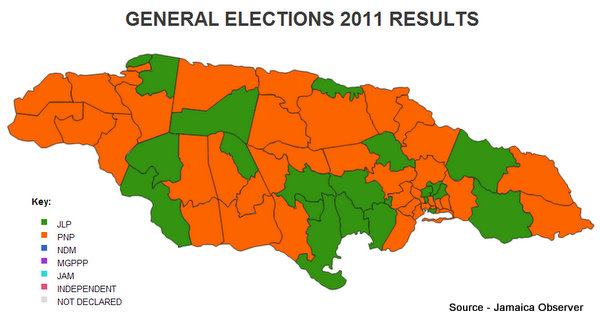 LGBT Asylum News: Jamaican elections: 'a lesson for all Caribbean