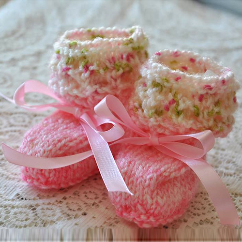 Lacey Baby Booties - Free Pattern