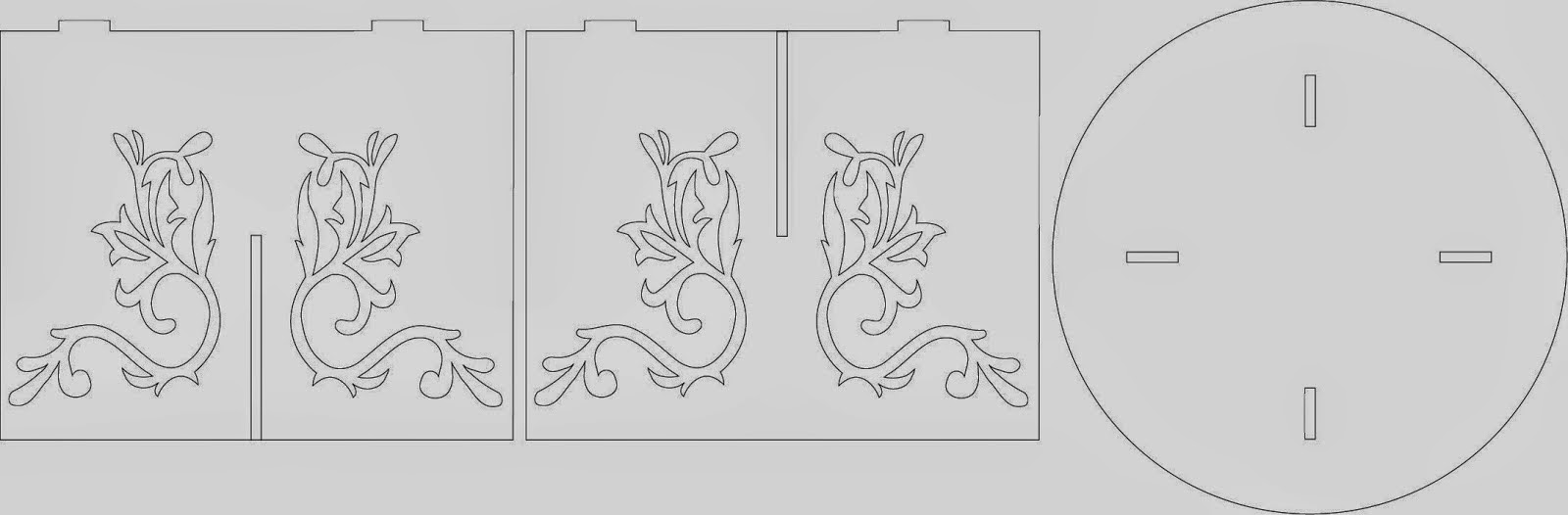 Stand para Cupcakes hecho de Cartón. Tutorial con Plantillas. Ideas y