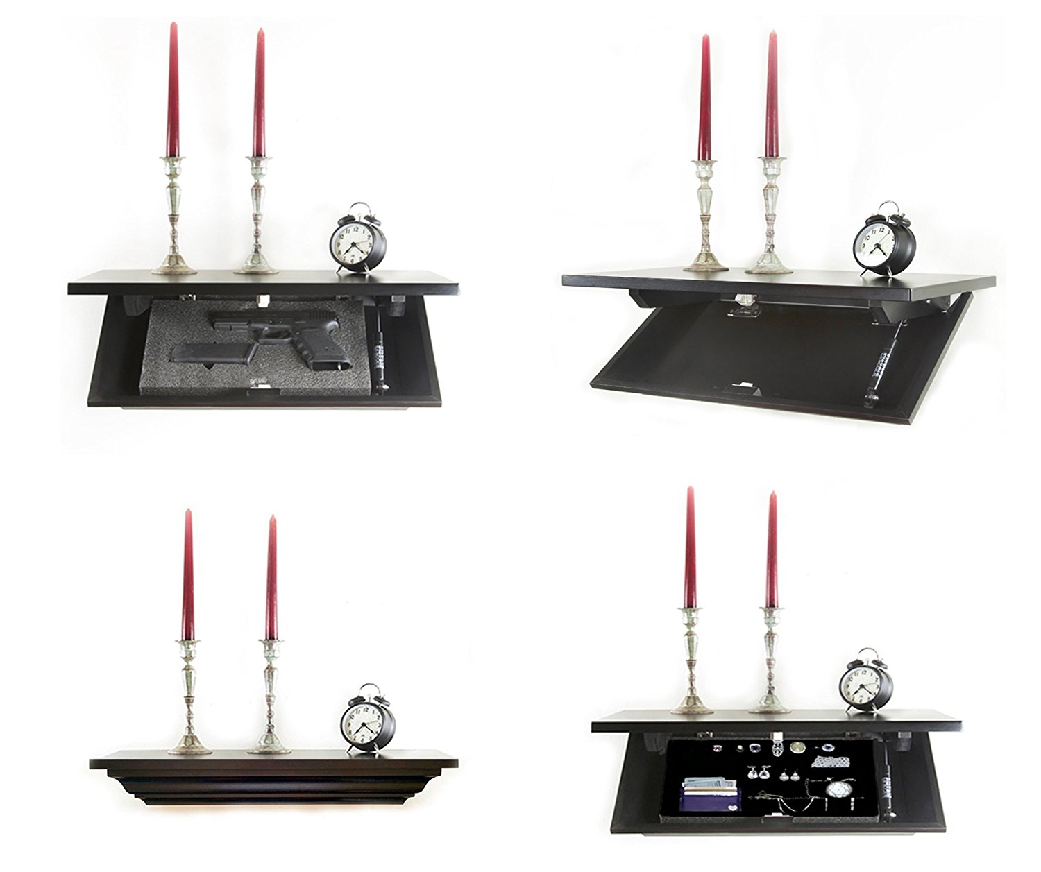 Raptor Krav Maga Covert HG21 Gun Wall Shelf Hidden