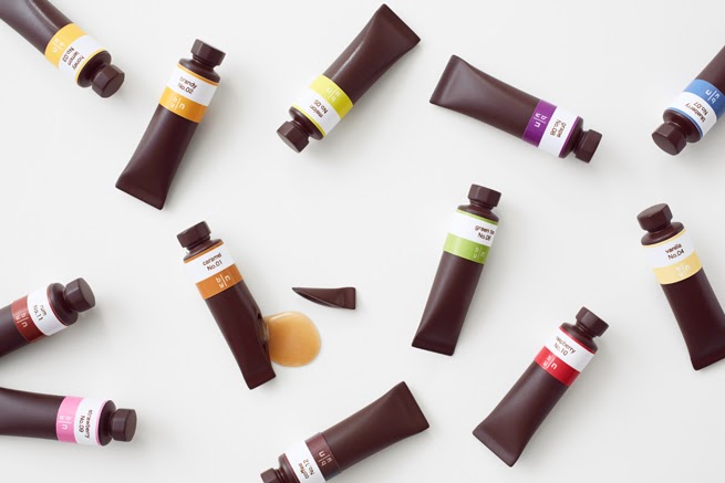 Tubos de pintura de chocolate - Chocolate-Paint