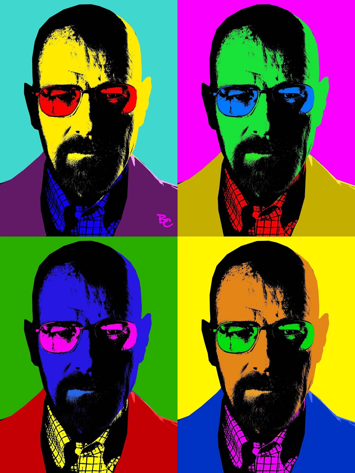 digitalart hillwood digital self portrait or pop  art  