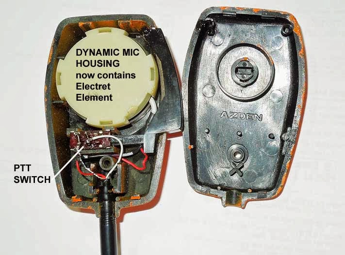 KR7W's Ham Radio Blog The 104 QRM Slicer KX3 Microphone