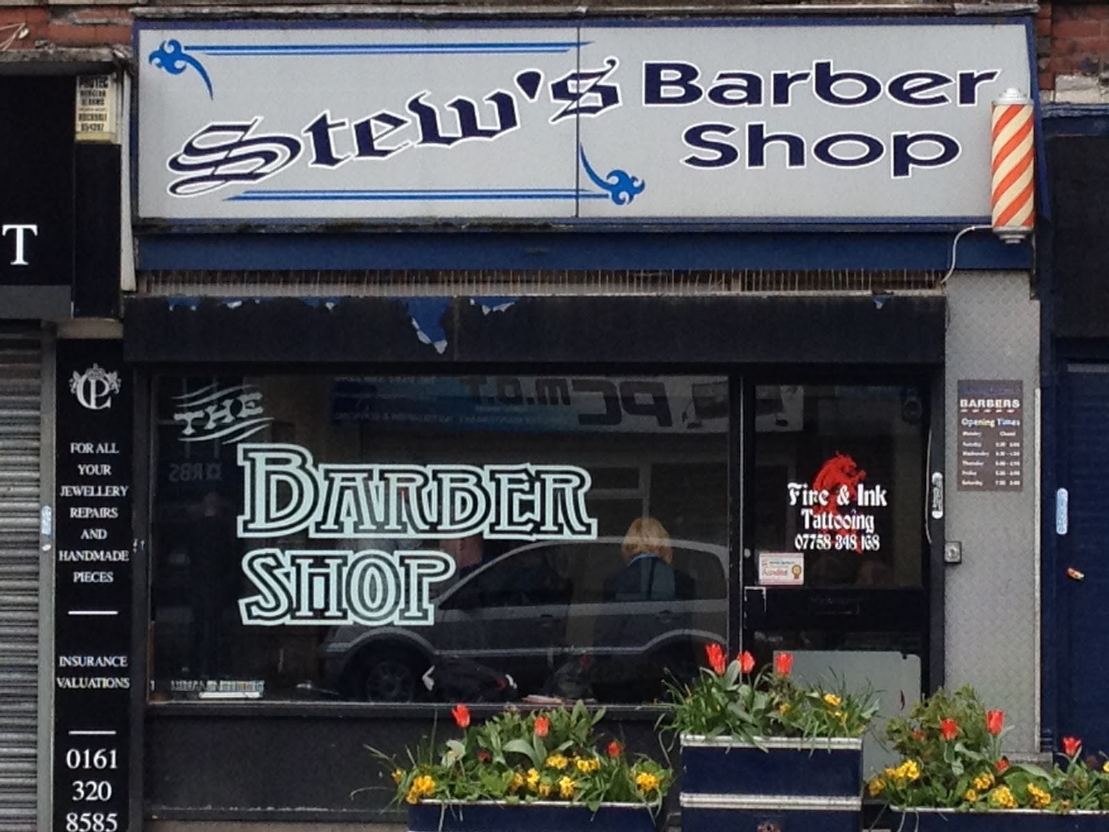 to Denton Denton Barbers