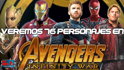Comic Book Fan And Lover Videoresenas 185 Habra 76 Personajes En Avengers Infinity War Segun Chris Hemsworth