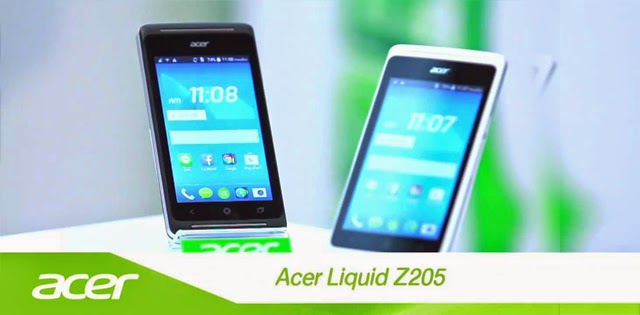 Acer Liquid Z205, Smartphone Murah Hanya Rp 700 Ribuan