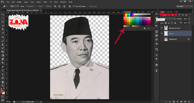 Cara Menghapus Background Foto dengan Adobe Photoshop CS6