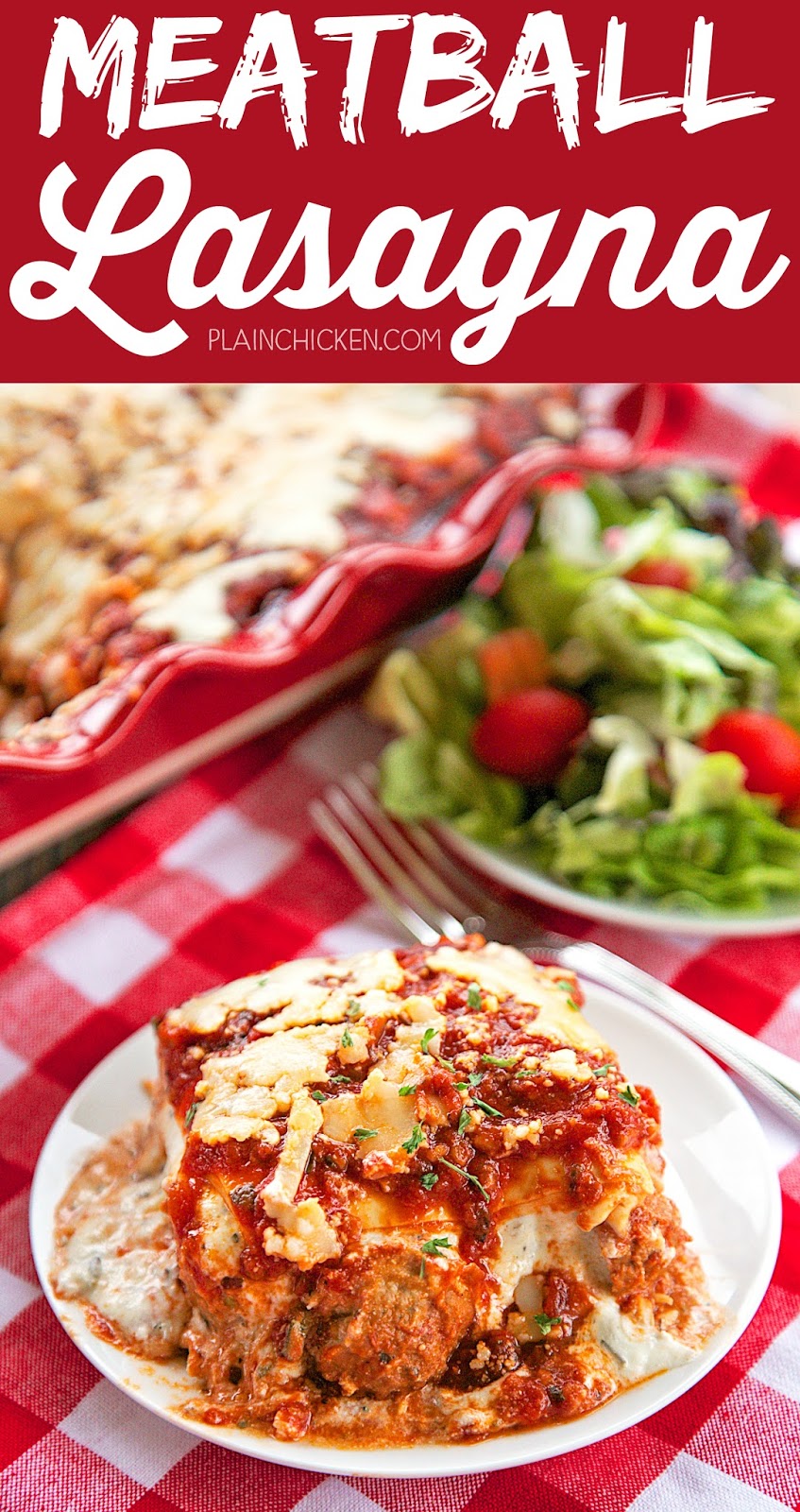 Meatball Lasagna | Plain Chicken®