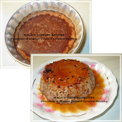 orange custard chocolate pudding caramel steamed pressure cooked refrigerate mould serve un ready without