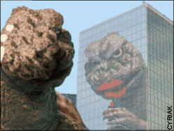 Godzillas morning rutine