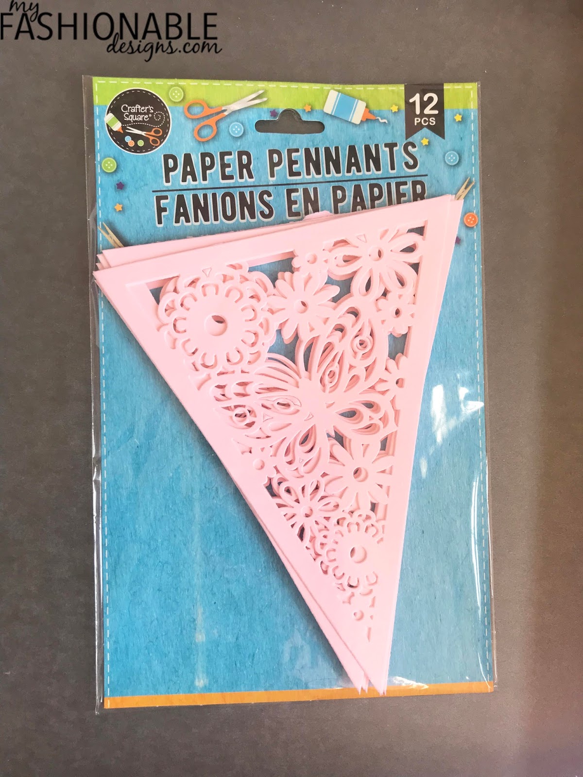 My Fashionable Designs: DIY Flower Banner