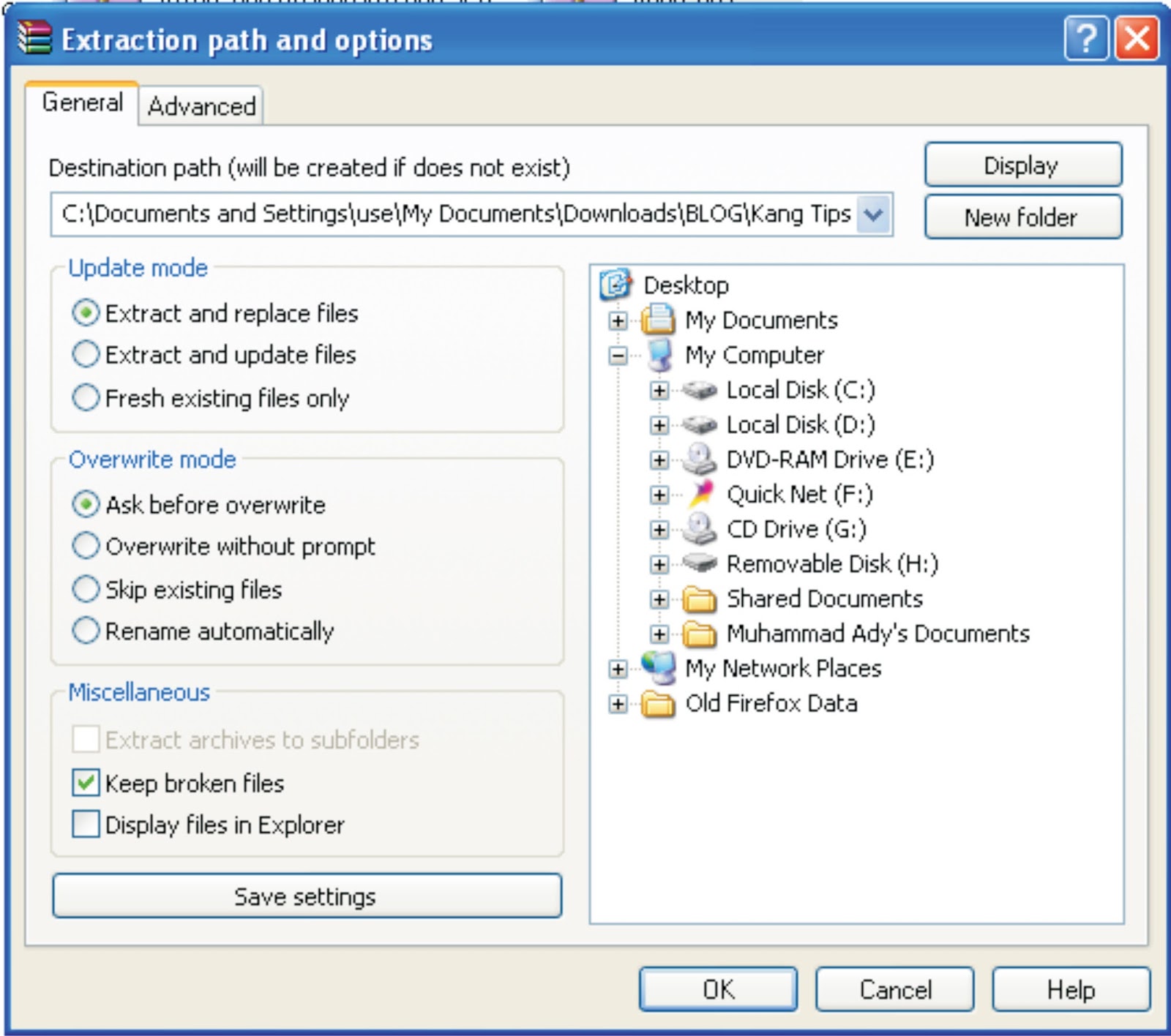 Unsupported config option for services