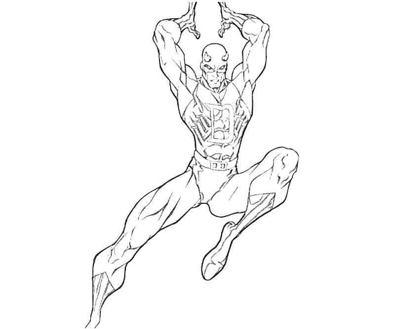 daredevil coloring pages - photo #3